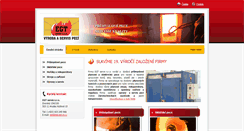 Desktop Screenshot of egt-servis.cz